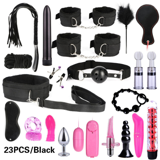 BDSM Kits Adults Sex Toys - Bdsm Bondage Set