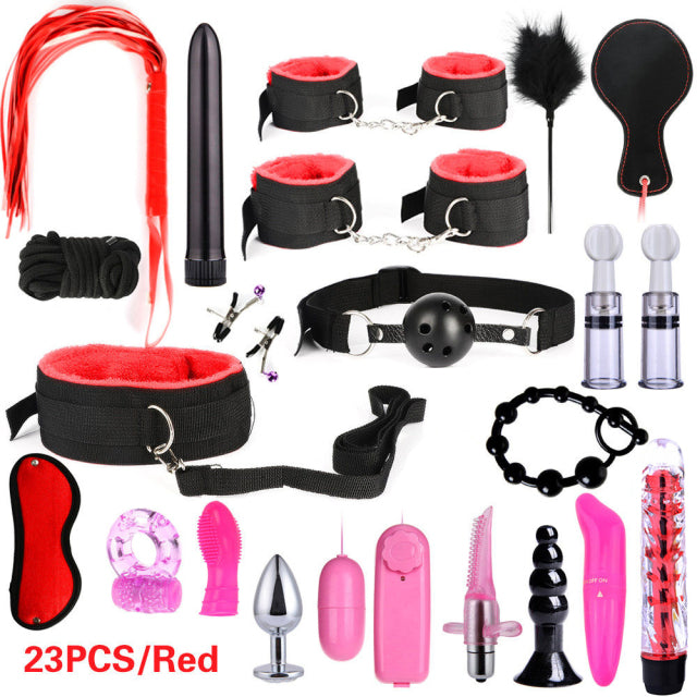 BDSM Kits Adults Sex Toys - Bdsm Bondage Set
