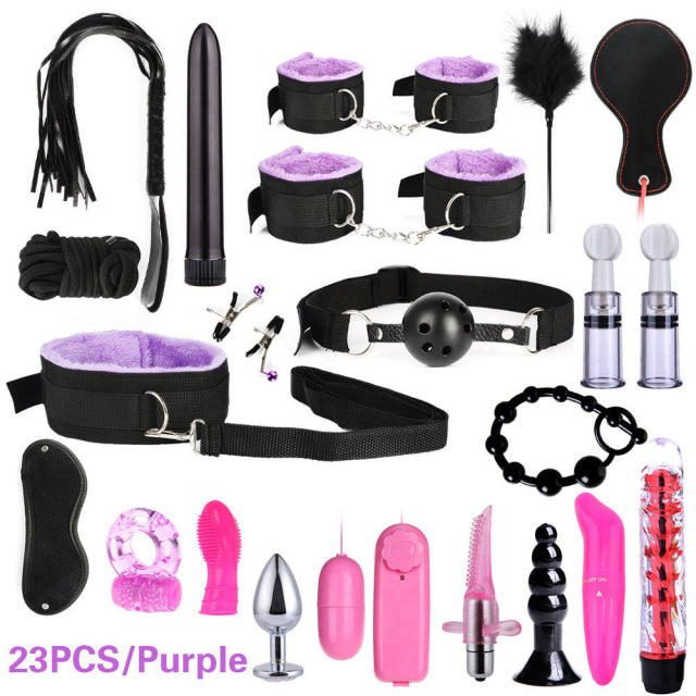 BDSM Kits Adults Sex Toys - Bdsm Bondage Set