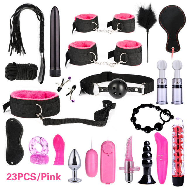 BDSM Kits Adults Sex Toys - Bdsm Bondage Set