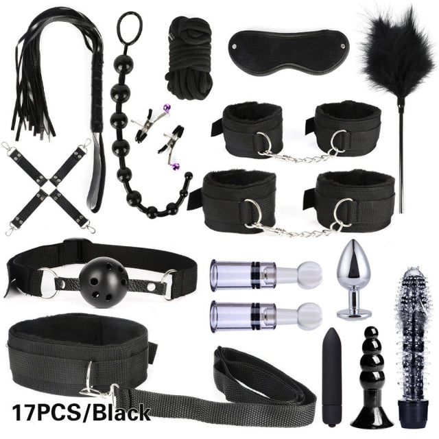 BDSM Kits Adults Sex Toys - Bdsm Bondage Set